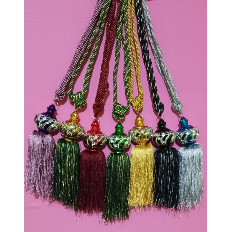 tessel pengikat gorden elegan mewah