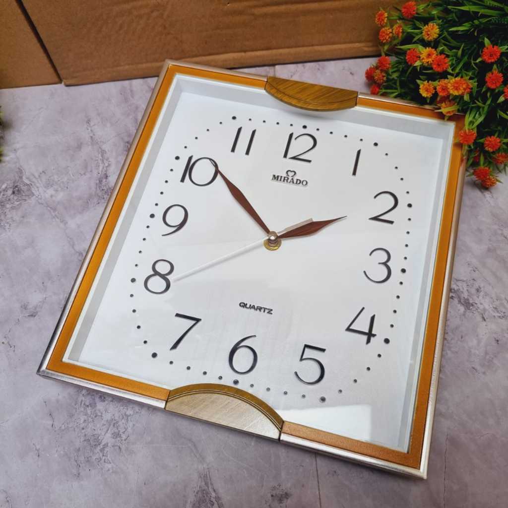 JAM DINDING TERBARU MIRADO MQ8009//JAM DINDING MIRADO ORIGINAL/JAM DINDING MIRADO TERMURAH/JAM DINDI