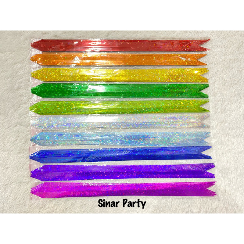 

Pita Tarik Sedang Motif Hologram