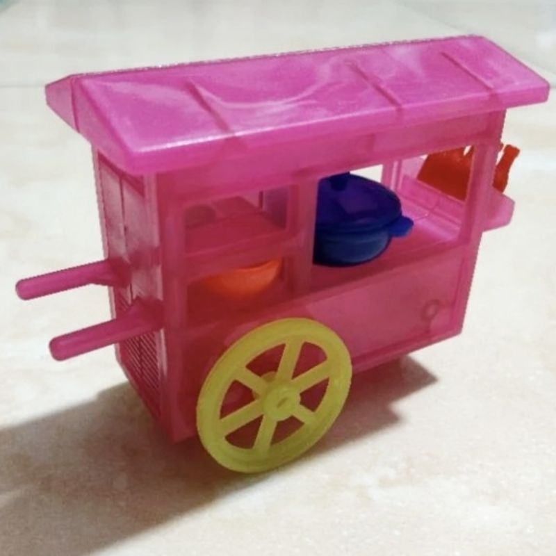 1 pcs MAINAN MINI GEROBAK BAKSO