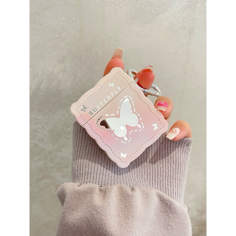 Berry Butterfly Softcase for Airpods 1 2 Pro 3 Case Airpods Inpods TWS