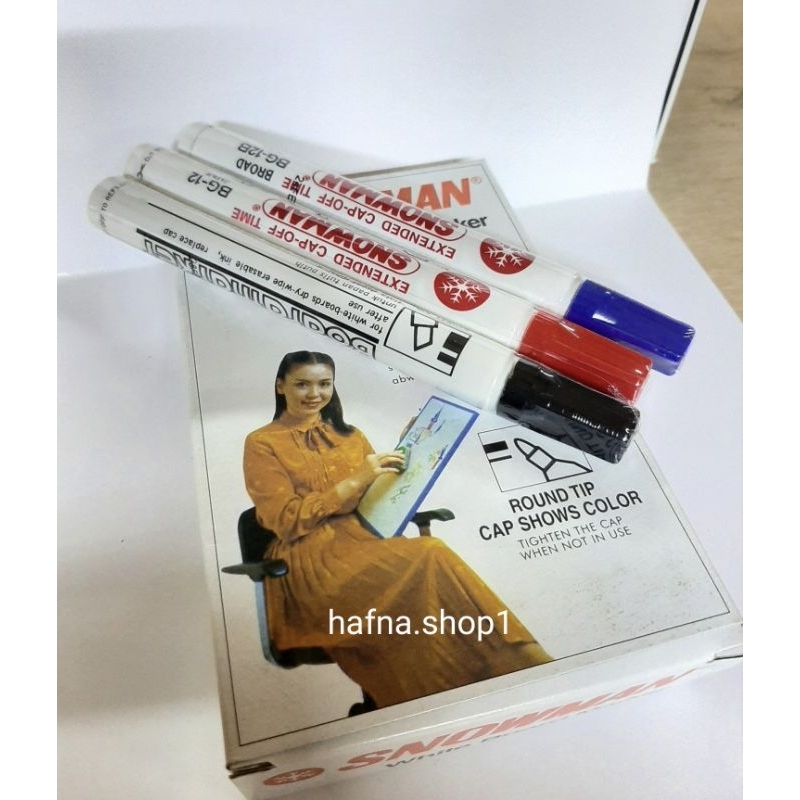 

SPIDOL SNOWMAN BOARDMARKER BIG