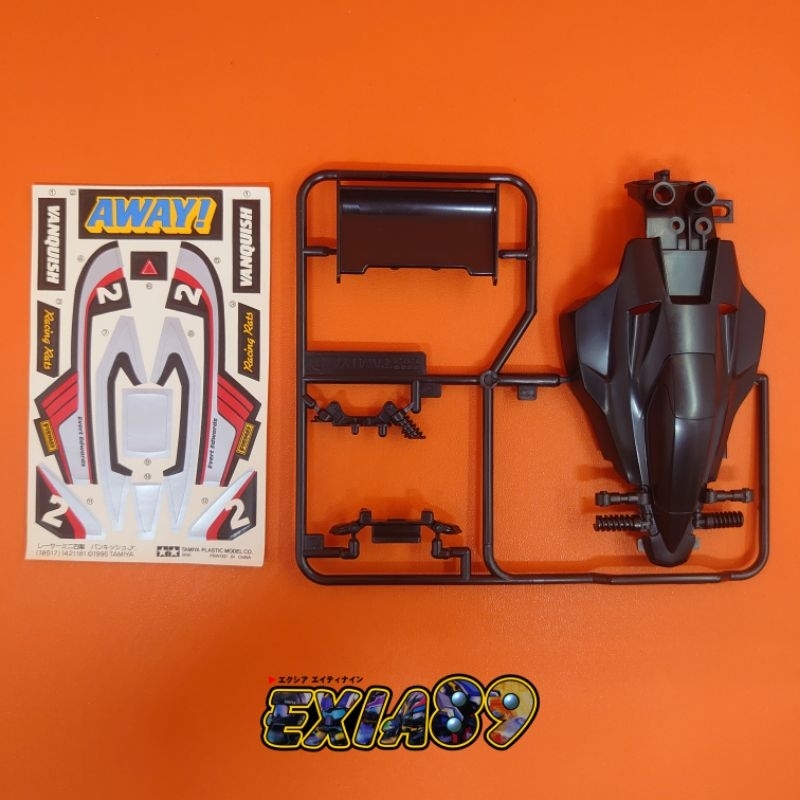 Tamiya Racing Mini 4WD - Vanquish Jr. Body