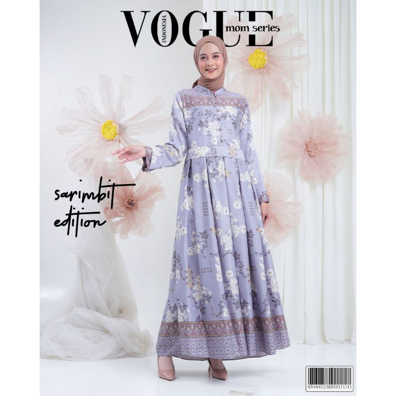 Gamis Dewasa Wanita Sarimbit Terbaru Ibu Kazeem Labella Busui Bahan Premium Eksklusif Size M