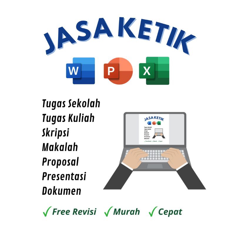 JASA KETIK DOKUMEN/WORD/PPT/EXCEL