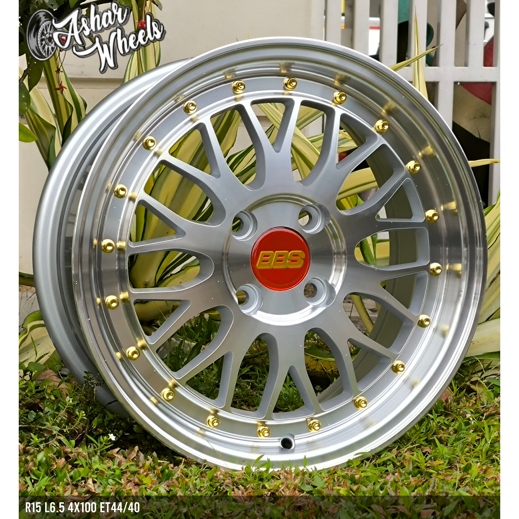 Jual Velg Baru - BBS - R15 L6.5 4x100 ET44/40
