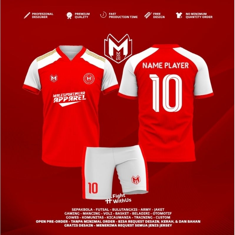 JERSEY CUSTOM MALESPORTWEAR APPAREL