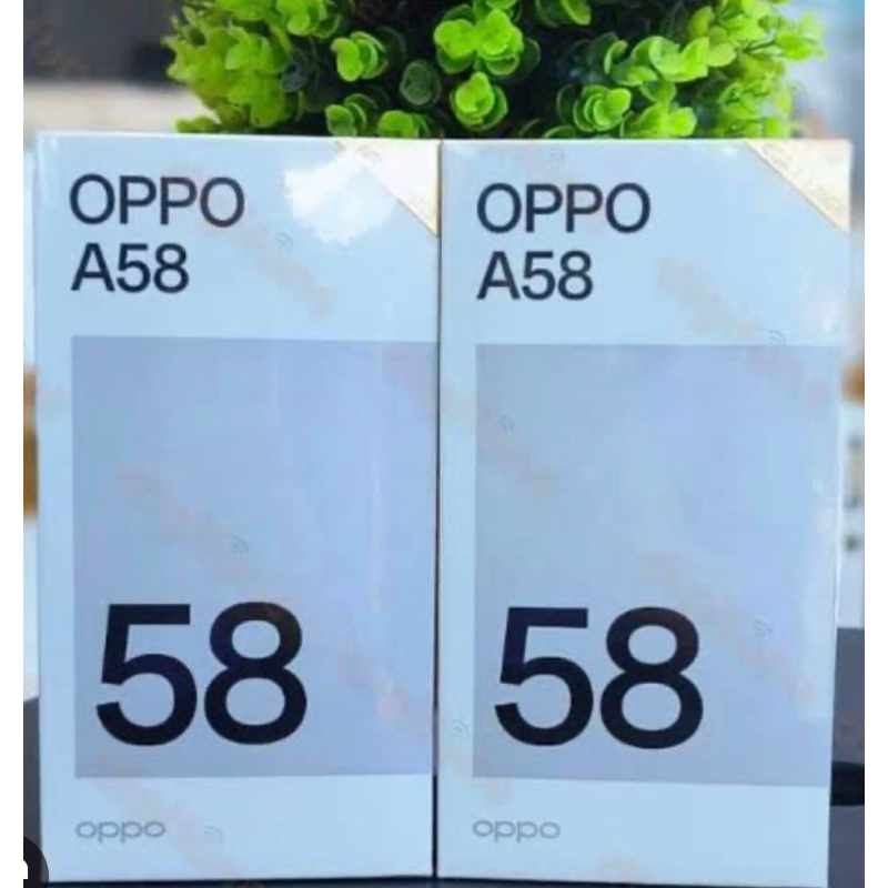 OPPO A58 NFC ram 8/128gb garansi Resmi OPPO