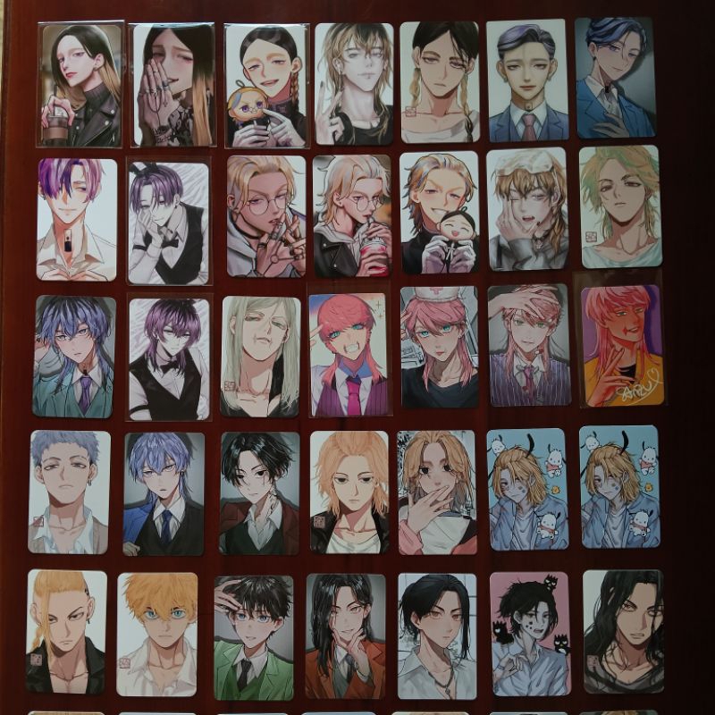 [BACA DESKRIPSI] Photocard Tokyo Revengers from Korea and Local Fanartis Ran Haitani Rindou Sanzu Mi