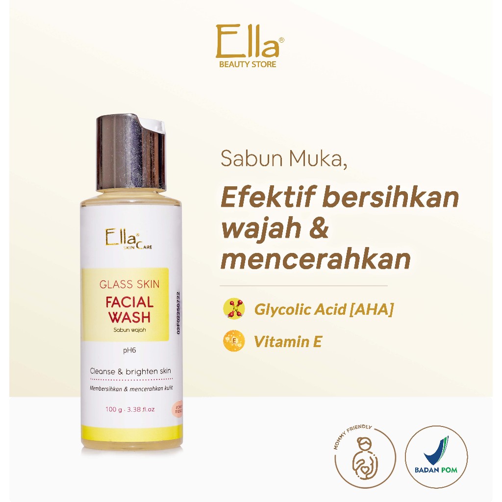 Ella Skincare Glass Skin Facial Wash