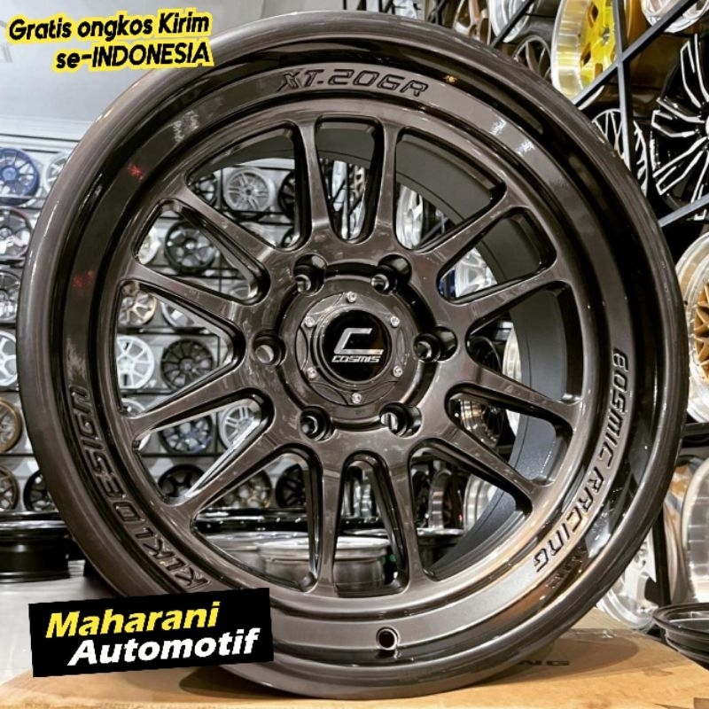 Velg mobil r18 COSMIS 206R Baut 6 velg mobil racing ring 18 Pajero Sport,Fortuner,Hilux Double Cabin