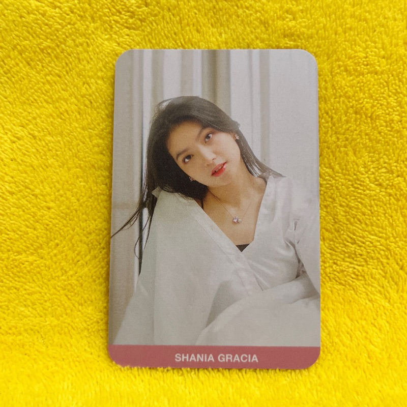 photocard shania gracia the morning call. 100% official