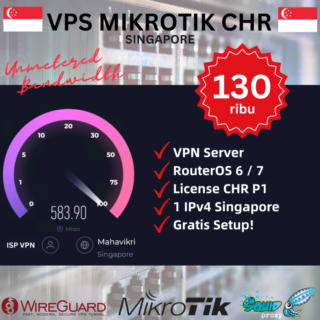 VPS Mikrotik CHR Singapore