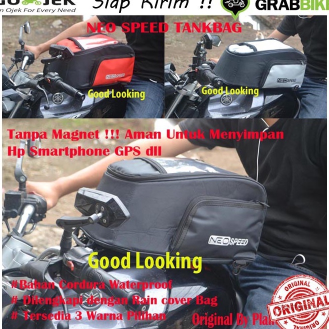 FOj Tas Tangki Motor NEO SPEED Tankbag Honda Cbr Megapro Verza Cb15R Tiger Yamaha Vixion Byson Mt25 
