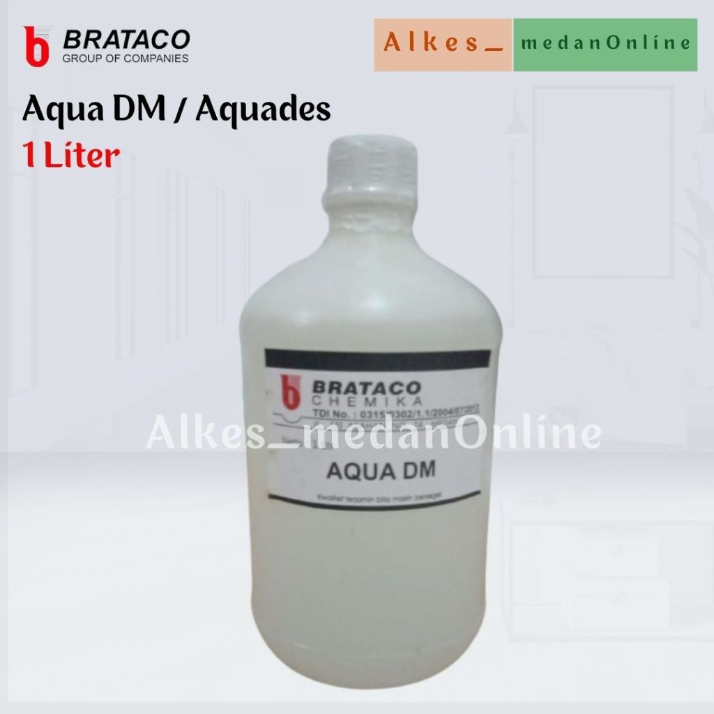 AQUA DM BRATACO / AQUADEST BRATACO / AIR SULING ORIGINAL BRATACO/ Aquades / Air Tanaman Hidroponik p