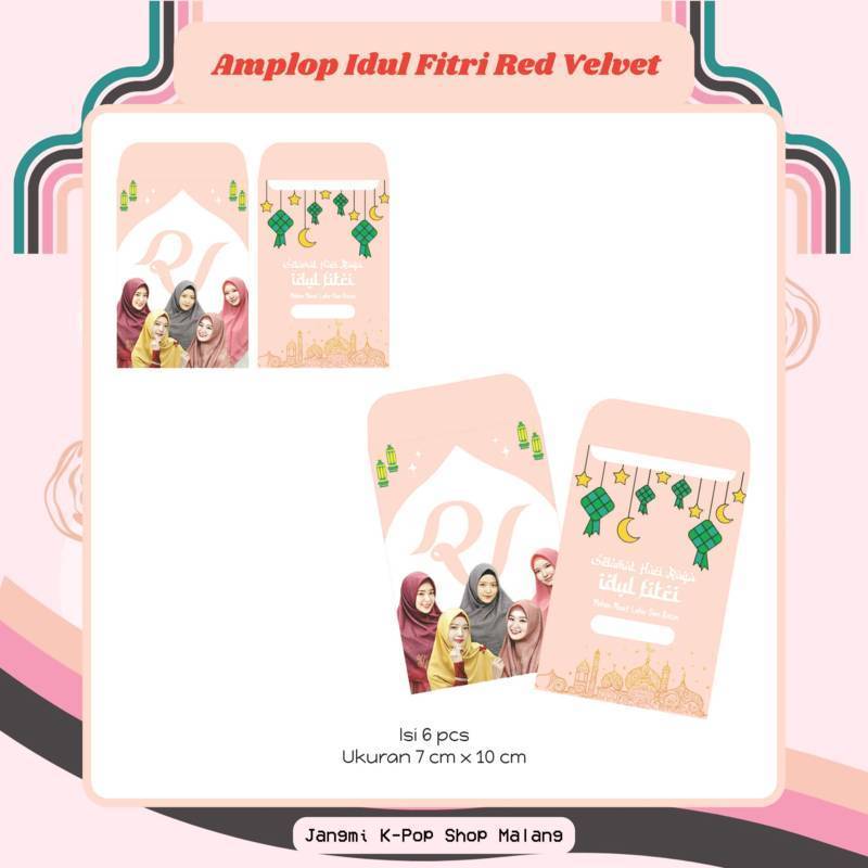 

Amplop Lebaran Red Velvet | Amplop Red Velvet | Amplop Hari Raya | Angpao Lebaran | Angpao Hari Raya | Hari Raya Idul Fitri