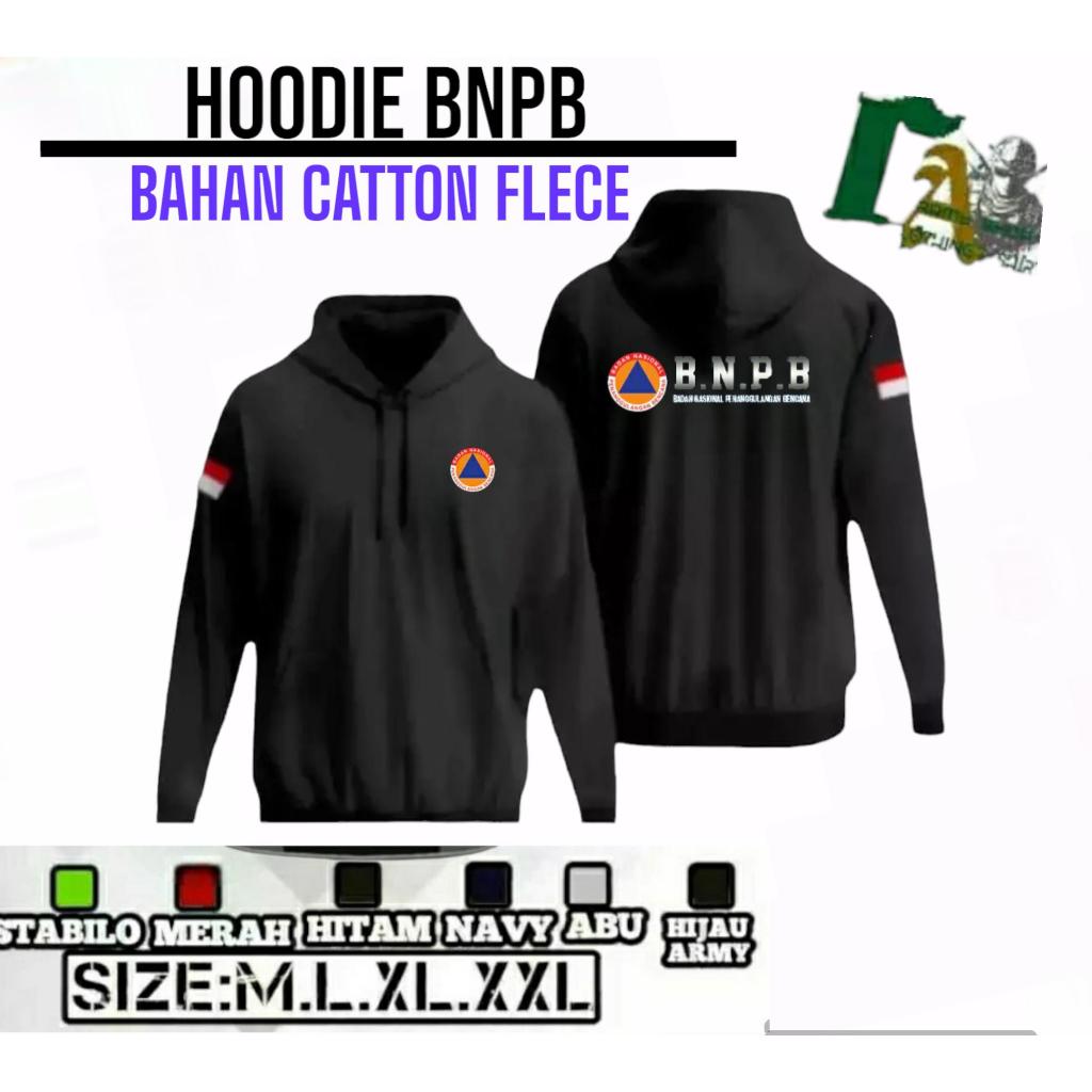 Jaket BNPB Terbaru / Hoodie BNPB / sweater BNPB Terbagus Bisa  cod