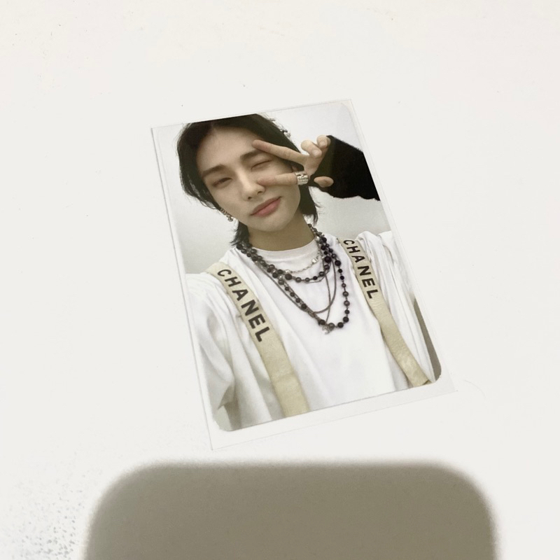 Photocard Hyunjin Noeasy | Official PC Hyunjin Chanel Stray Kids SKZ
