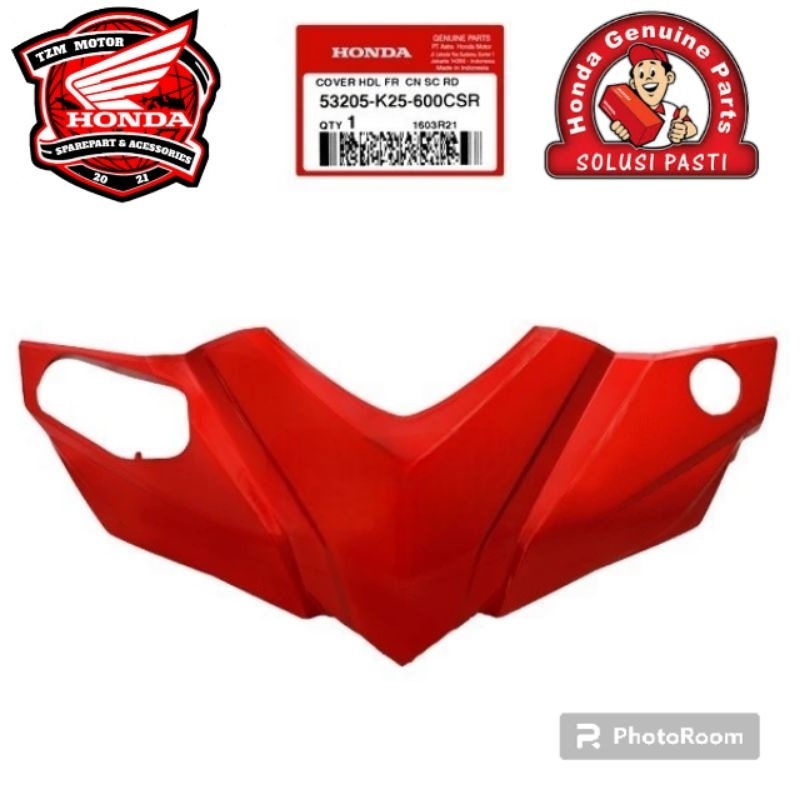 53205-K25-600CSR Batok depan beat fi esp merah maroon 2015 2016 original