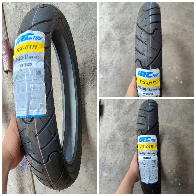 Ban Luar IRC 90/80-17 RX01R Tubeless