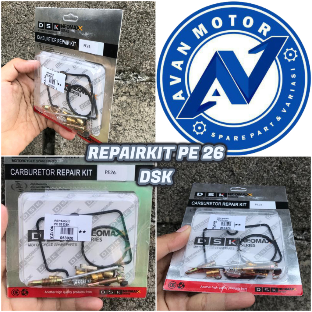 REPAIR KIT KARBURATOR CARBURATOR ISI KARBURATOR PE 26 DSK || REPAIR KIT ISI KARBURATOR PE 26 MERK DS