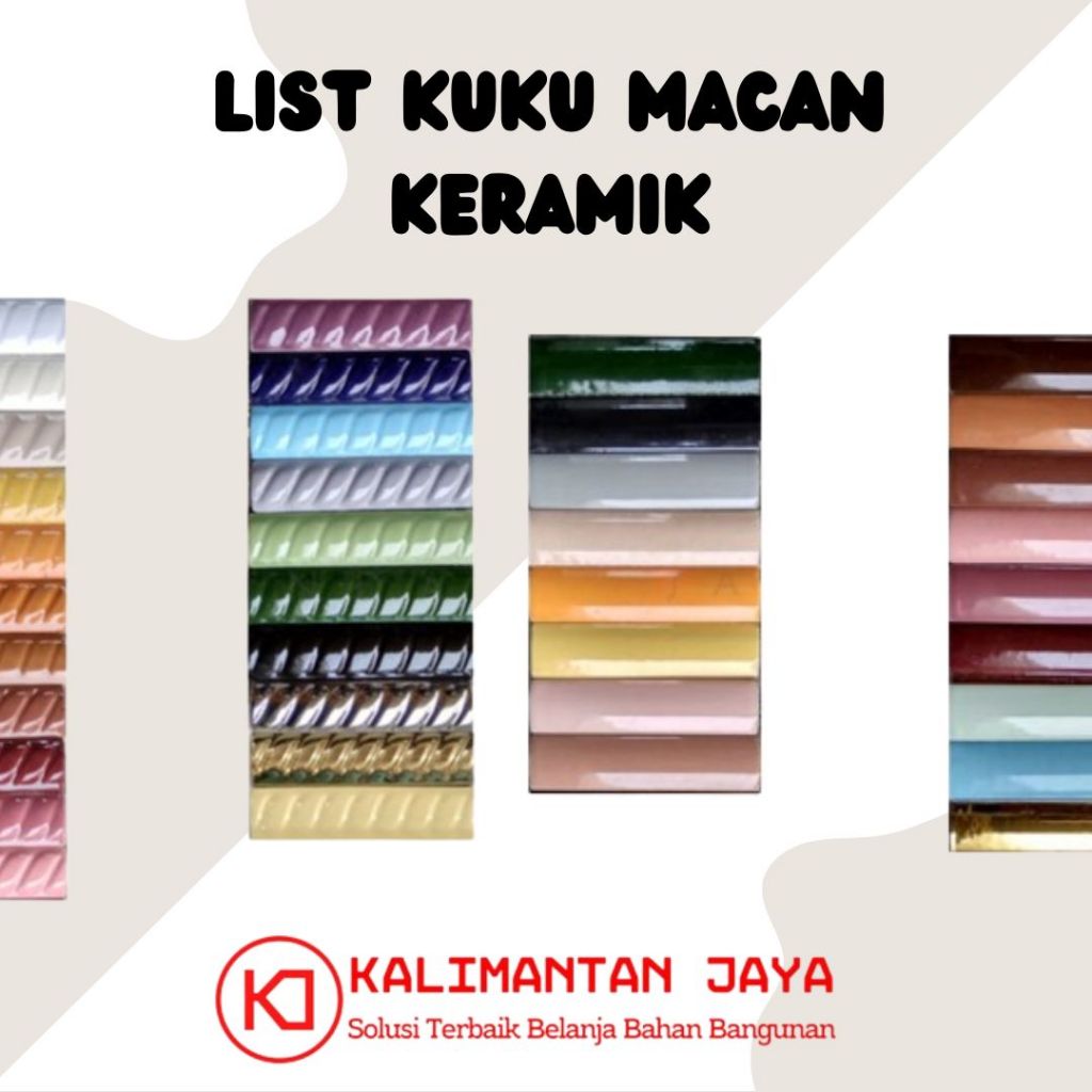 KUKU MACAN KERAMIK 20 CM ULIR (HARGA PER PCS)