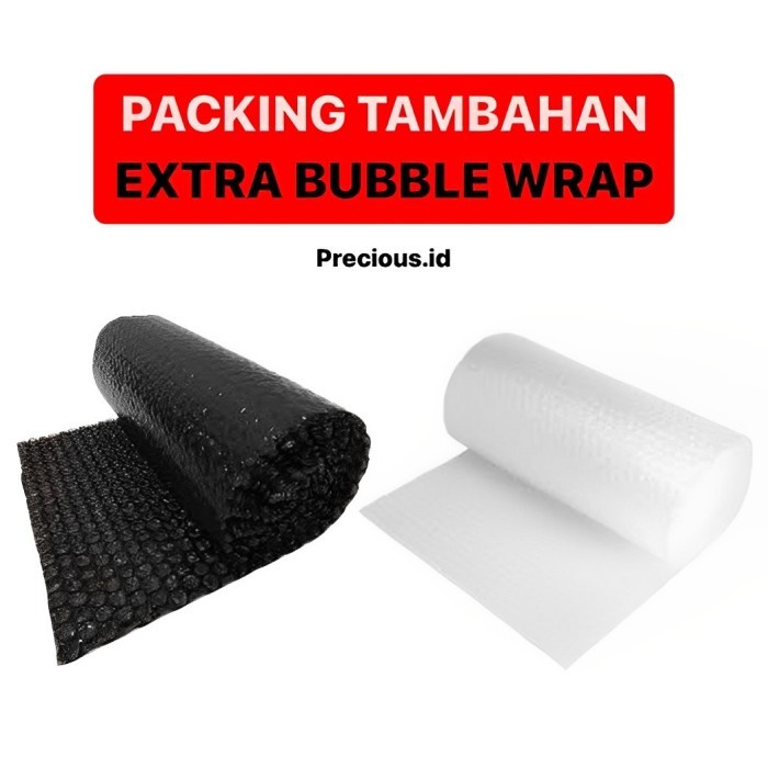 

Ekstra Packing Bubble Agar Paket Lebih Aman