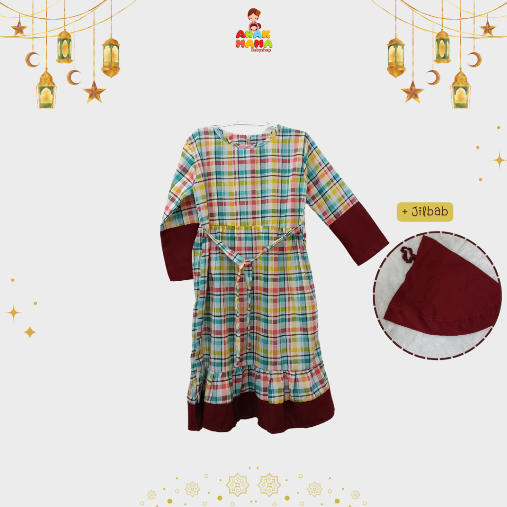 Gamis set perempuan Naura