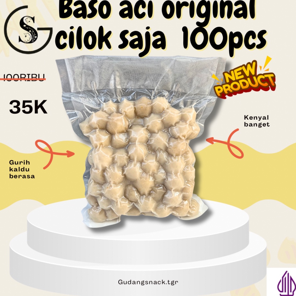 

99 BRANDS FESTIVAL 1 PCS CILOK ORIGINAL BASO ACI HANYA CILOK INSTAN KALDU GURIH