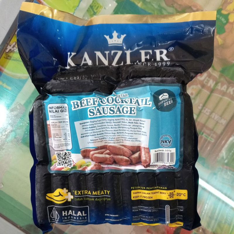

Kanzler Beef Cocktail Sausage 500g