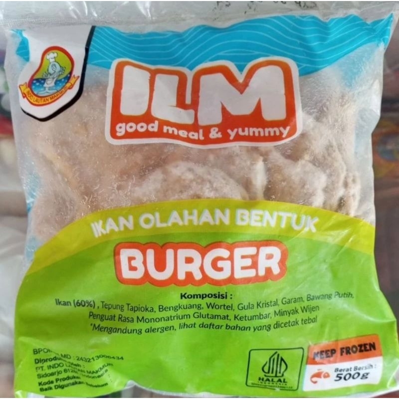 

ILM olahan burger 500g