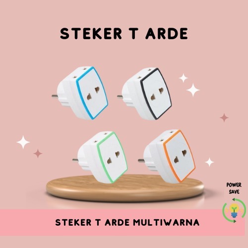 STEKER T MULTI WARNA/STEKER T COLOKAN