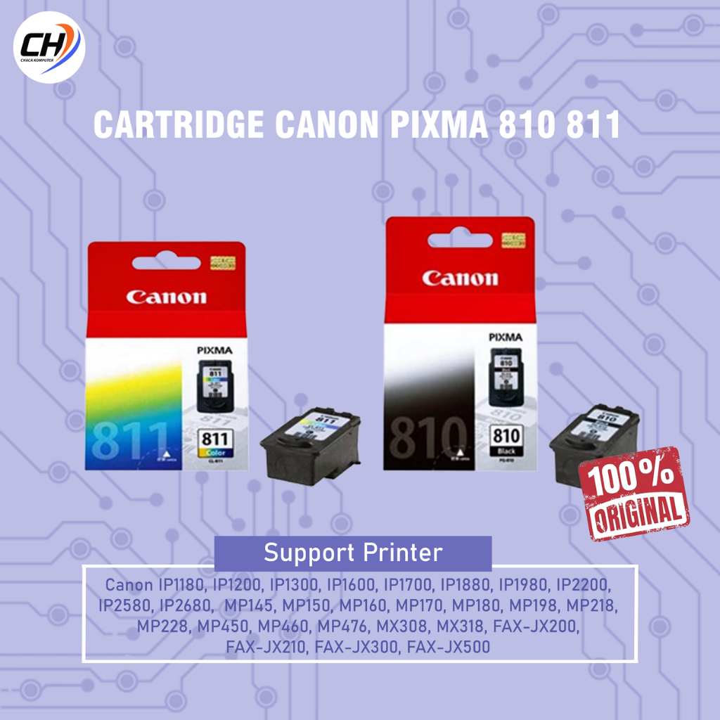 Cartridge Canon Pixma PG-810 CL-811 Original