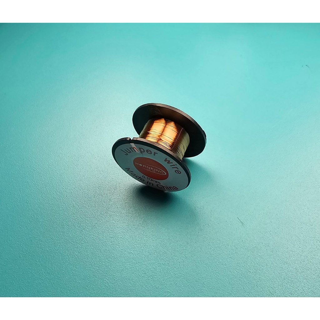 Kawat Kabel Jumper Wire Tembaga Email Copper Jump Board Mesin 0.10MM