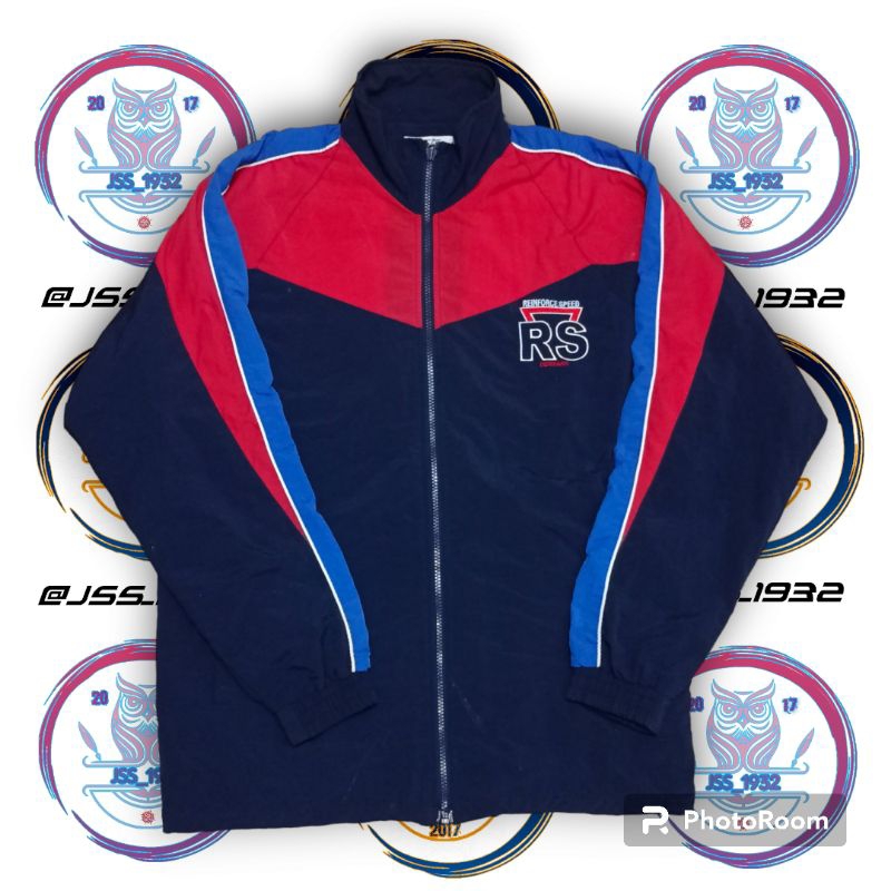 Jaket / Tracktop REINFORCE SPEED DENMARK COLORBLOCK ORIGINAL Murah Retro Vintage Rare Blokecore Olah