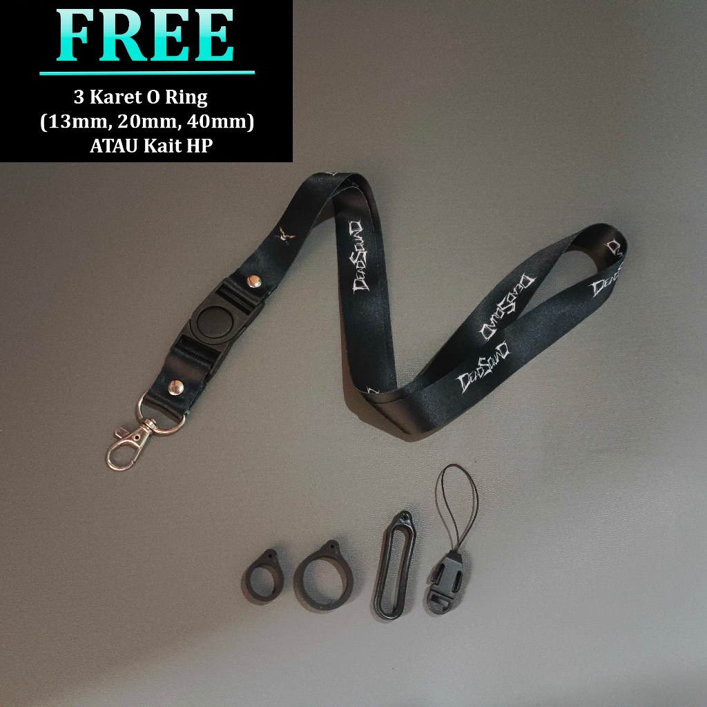 

Lanyard ID Card - Tali Gantungan Aksesoris Handphone Nametag DeadSquad