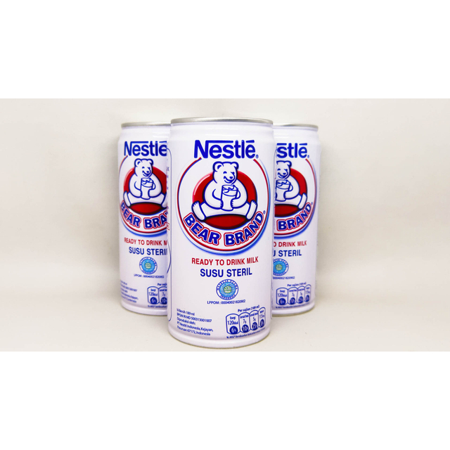 

Susu Bear Brand sangat Steril 189 ml