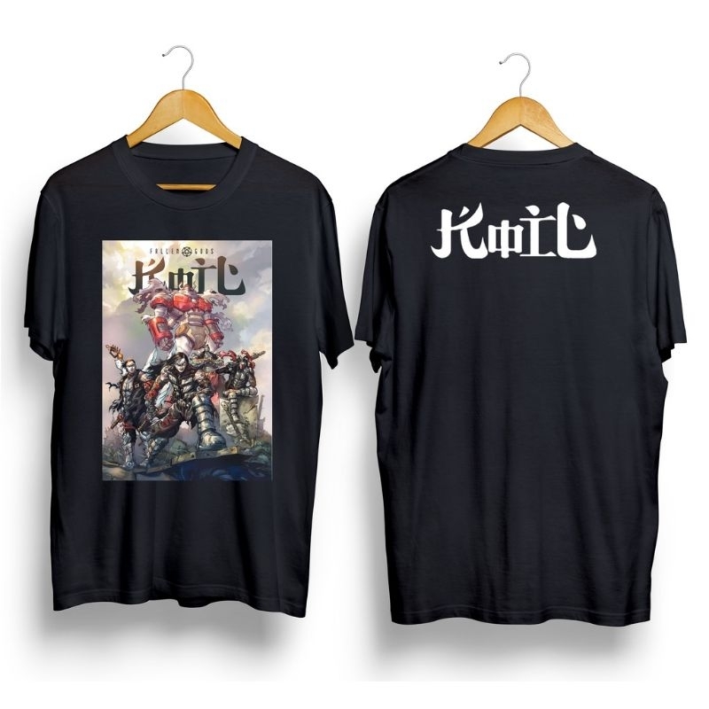 Kaos Distro KOIL - FALLEN GODS Original Distro Kaos Band Kaos Musik Kaos Koil Premium