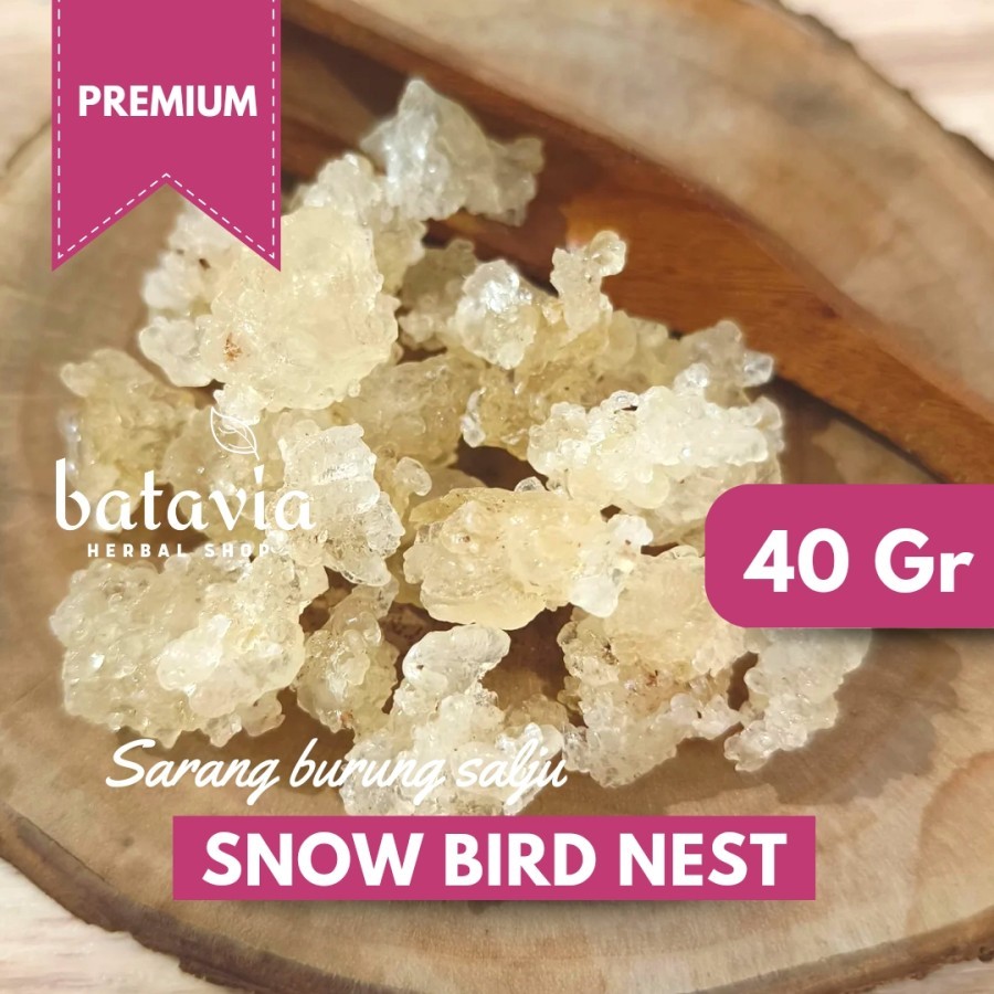 

Snow Bird Nest Collagen Sarang Burung Salju Tragacanth Gum Xue Yen