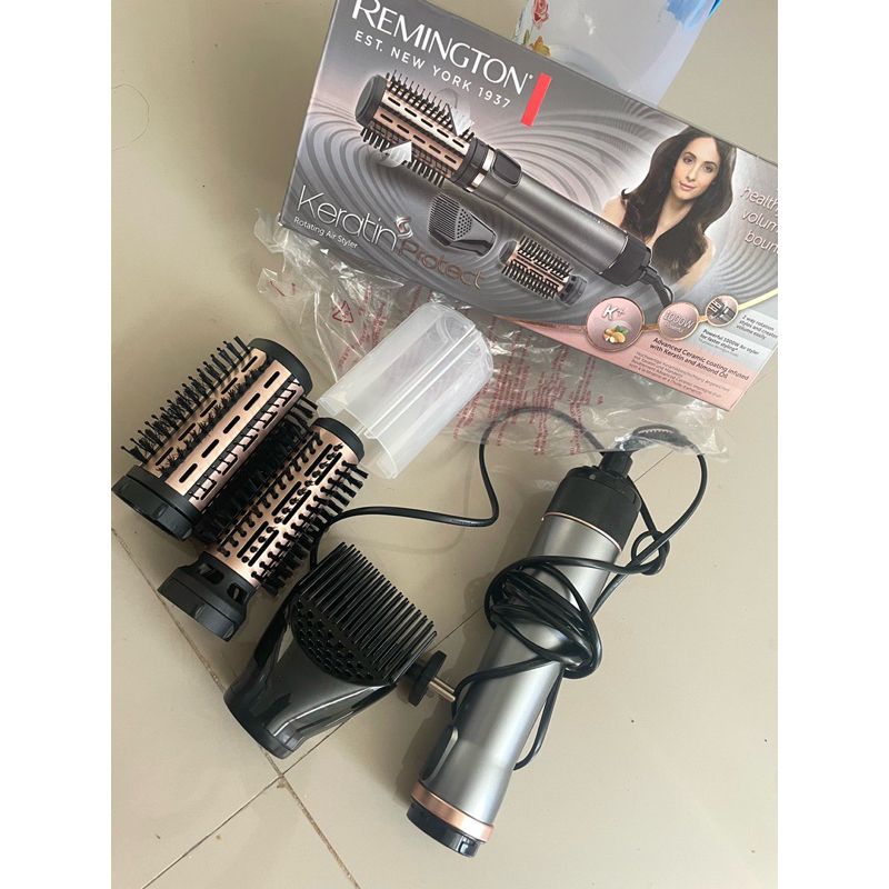 Preloved Remington Sisir Angin Keratin Protect