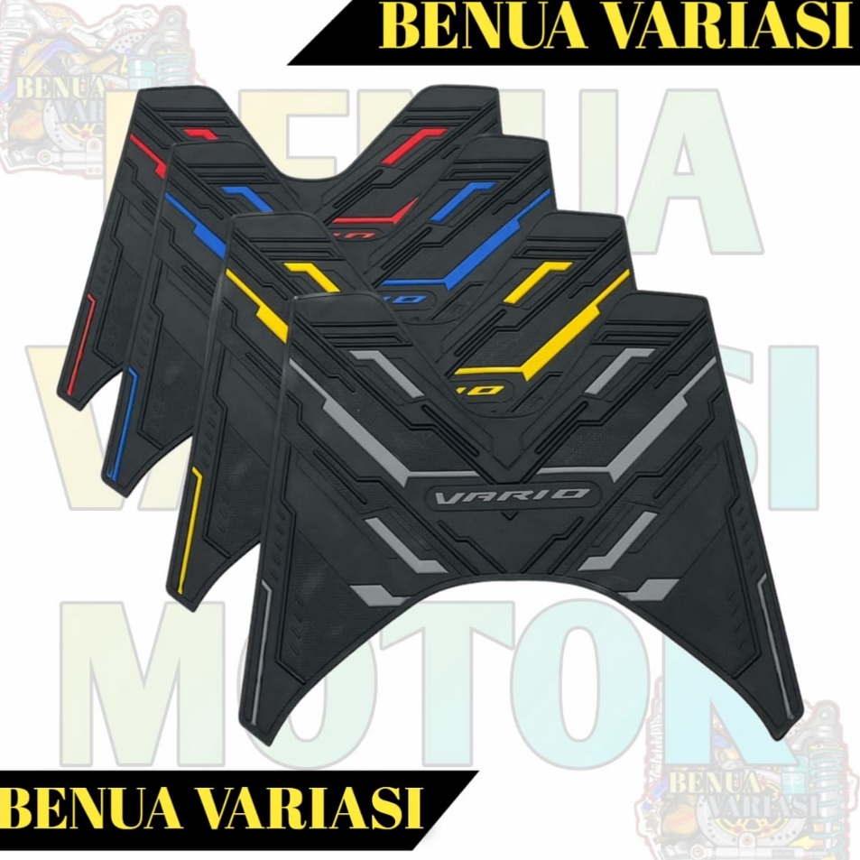 gJ KARPET HONDA VARIO 125 15 PIJAKAN ALAS KAKI VARIO TAHUN 215 223 RUBBER PREMIUM ANTI SLIP AKSESORI