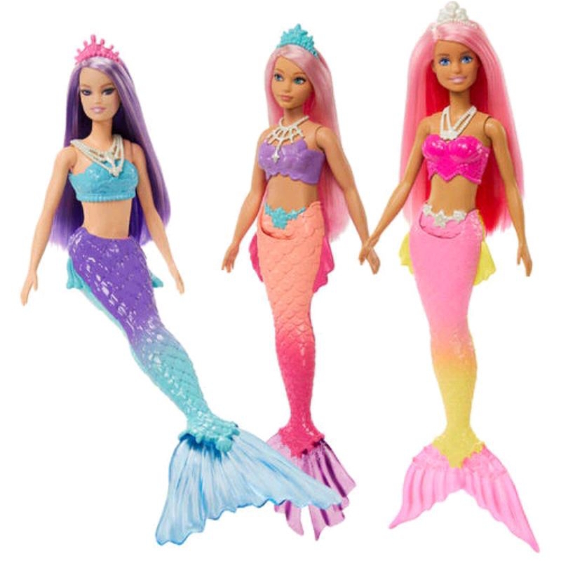 Barbie DreamTopia Mermaid Putri Duyung Mainan Boneka Anak Perempuan Asli Ori Mattel
