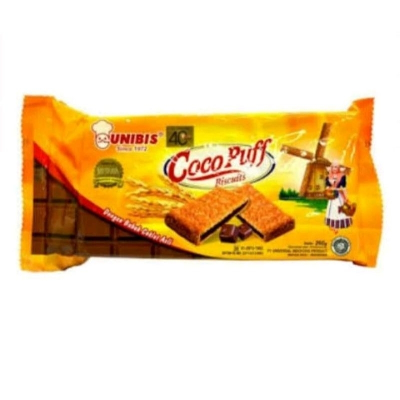 

biskuit unibis Coco puff 240gr