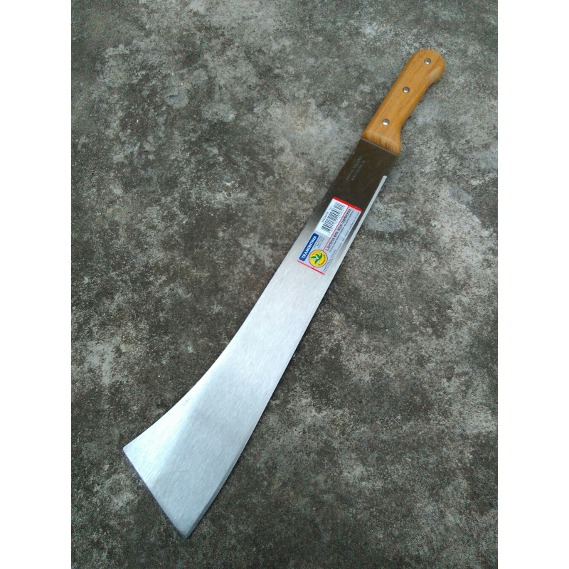 ID MACHETE 18 INCHI / 45 CM TRAMONTINA GHANA 26634/018 WOOD HANDLE ORIGINAL BRAZIL