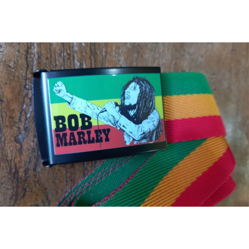 sabuk ikat pinggang rasta bob marley regae rege sabuk reagae