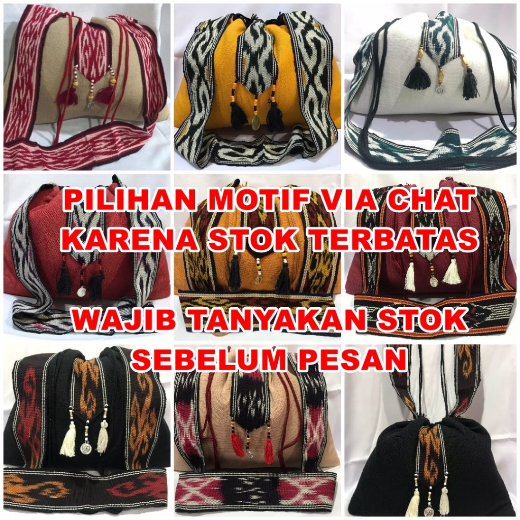 SEPU TAS TORAJA WANITA PRIA SEPUK TORAJA SEPU BLANGKET GONI SULTAN #2