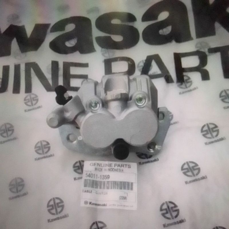 kaliper depan Kawasaki KLX 150 Original kaliper depan Pala babi depan KLX 150 ori