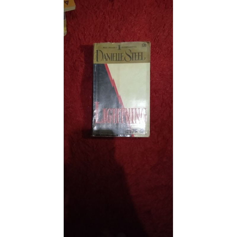 ( preloved ) buku danielle steel lightning original