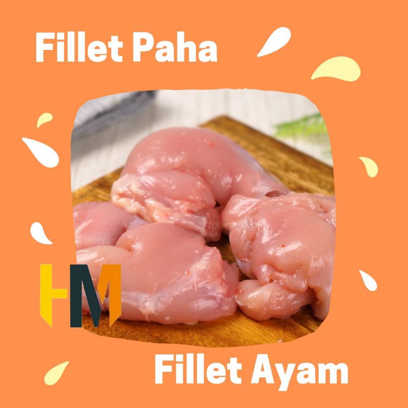 

Fillet Paha Ayam / Boneless Paha Ayam Frozen