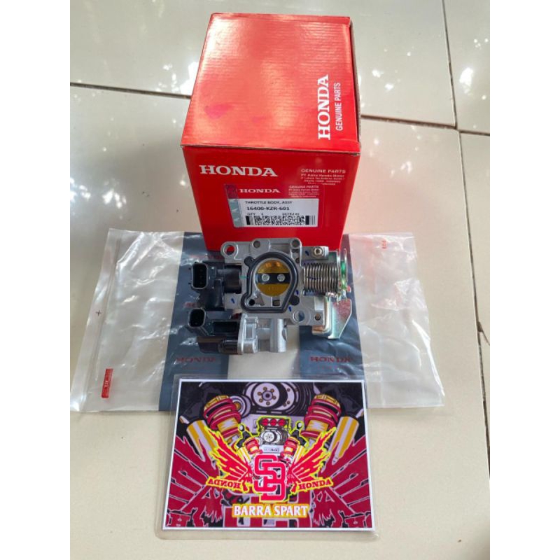 THROTTLE TROTLE BODY ASSY HONDA VARIO 125 OLD TAHUN 2011-2014 KODE-KZR ORI